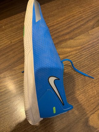 Zapatillas Nike Talla 44 Azul/Plata