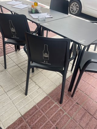 Mesas y sillas de exterior