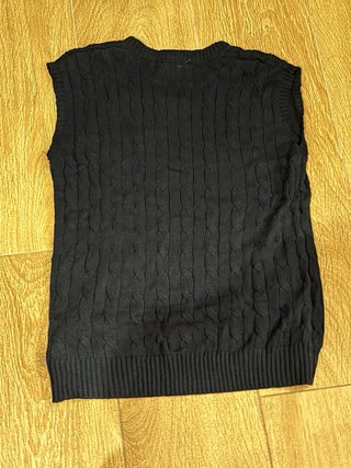 Chaleco Polo Ralph Lauren trenzado azul marino XXL