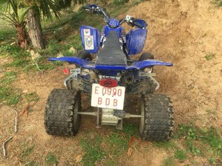 Yamaha Raptor 660R Azul