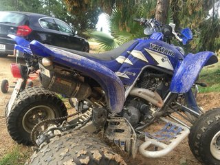 Yamaha Raptor 660R Azul