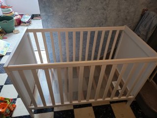 Cuna Ikea Sundvik Blanca