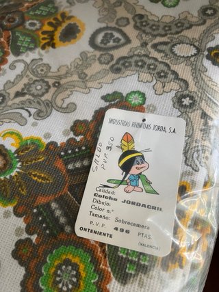 Colcha Jordacril Boho Vintage