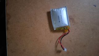 Batería Li-Po 600mAh 3.7V