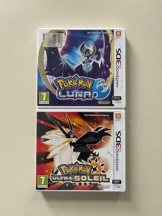 2 Giochi Nintendo 3DS: Pokémon Luna & Ultra Soleil