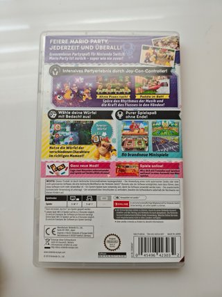 Juego Nintendo Switch Super Mario Party