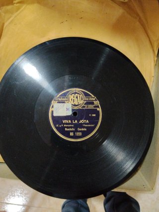 Discos de gramófono antiguos