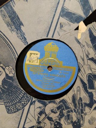 Discos de gramófono antiguos
