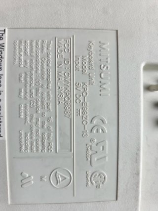 Teclado Vintage Años 90 Beige Gris