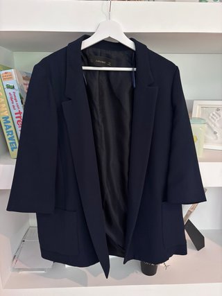 Americana Zara azul marino talla única