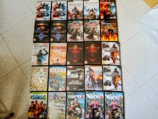 Cajas vacías juegos pc