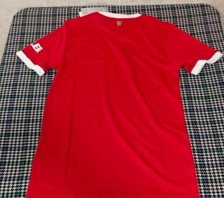 Camiseta Adidas Manchester United Roja. Talla S
