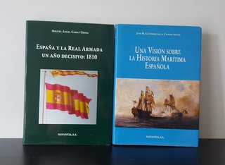 Lote Libros Historia Naval Española - Ed. Navantia