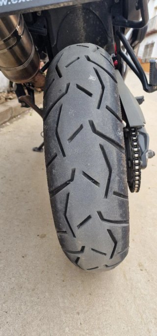 BMW F800GS Trophy Roja y Blanca