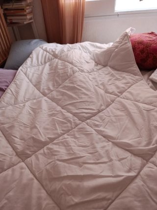 Edredón invierno(400g/m2) para saco infantil de 90