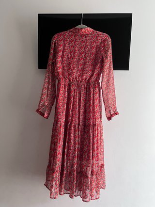 Vestido Kilki Paris Estampado Largo