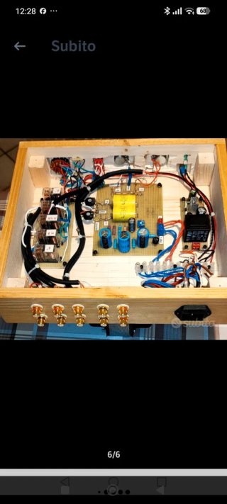 Preamplificatore Valvolare