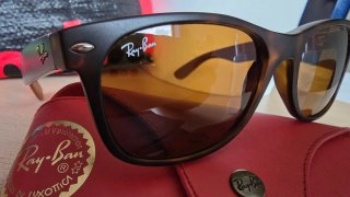 Gafas de sol Ray-Ban RB2132 Negras/Marrones
