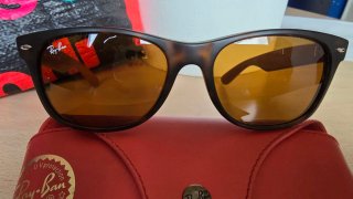 Gafas de sol Ray-Ban RB2132 Negras/Marrones