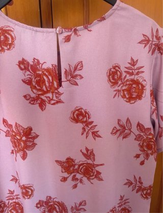 Vestido Verano Mujer Rosa y Rojo