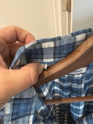 Camisa El Ganso Cuadros Azul Talla M