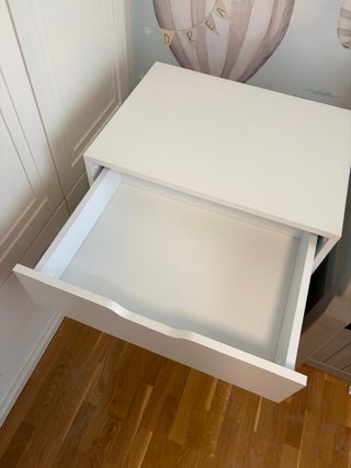 Cajonera blanca 4 cajones Leroy Merlin