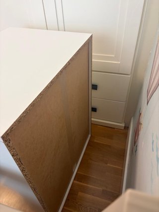 Cajonera blanca 4 cajones Leroy Merlin