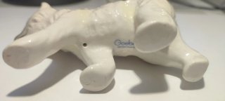 Figuras de cerámica de oso y tejones