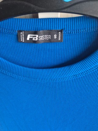 Vestido azul eléctrico FB Sister talla S