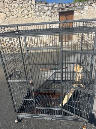 Jaula grande para loro