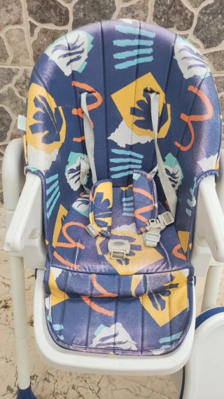 Trona plegable con estampado divertido