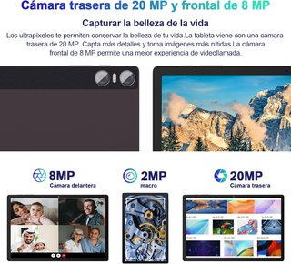 SEBBE Tablet Android 13 pantalla 2K