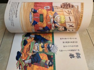Libro ilustraciones naruto uzumaki