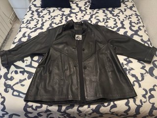 Chaquetón de Piel Adolfo Dominguez Talla M