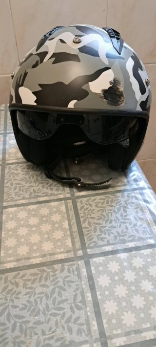 Casco Scorpion Talla L Negro