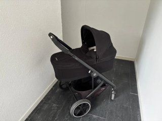 Trío cochecito bebé cybex Balios s negro