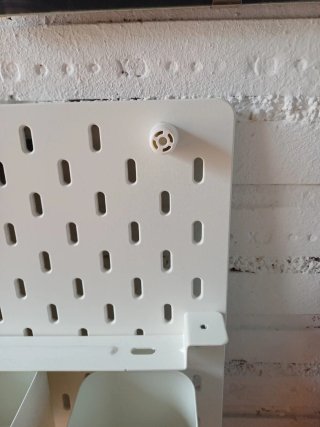 Tablero Skadis Ikea 56x56cm con Accesorios nuevo