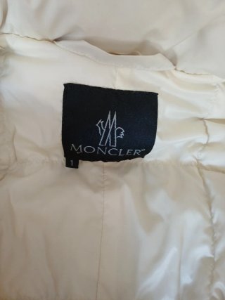 Piumino Moncler Donna Bianco