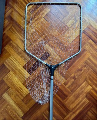 Sacadera de pesca aluminio telescópica