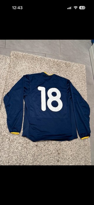 Atlético de Madrid Camiseta Manga Larga 2002/03