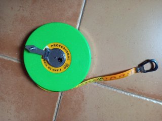 Cinta métrica profesional 30m