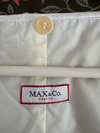 Max&Co Trench Classico Bianco