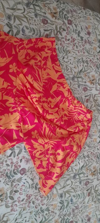 Vestido elegante estampado