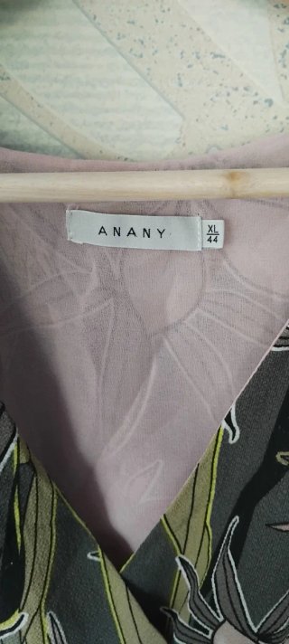 Vestido largo estampado Anany