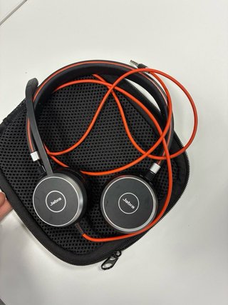 Auriculares Jabra Evolve Estéreo Negro