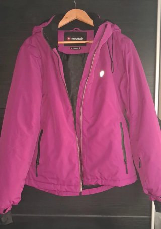 Abrigo esquí Mountain Pro Morado