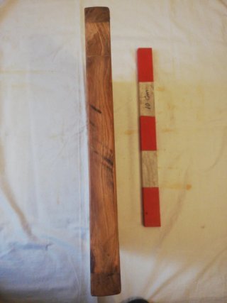 Tabla de cortar de madera de olivo