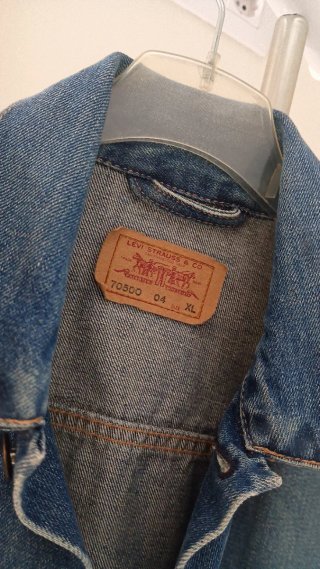 Chaqueta vaquera Levis 70500 Talla XL