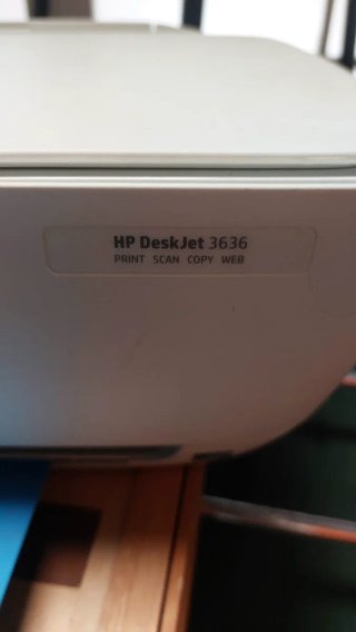 Stampante e scanner HP bianco