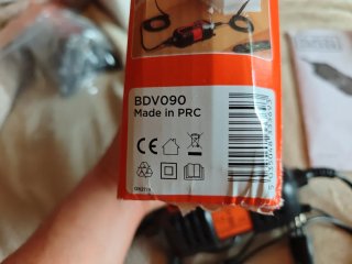 Cargador black and decker bdv090